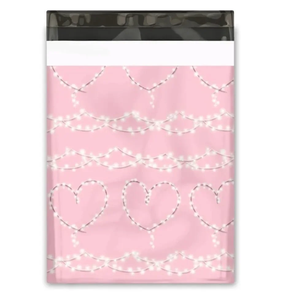 Poly Mailers MIx 6x9 10x13 14.5x19 30 pieces insert cards 30 stickers